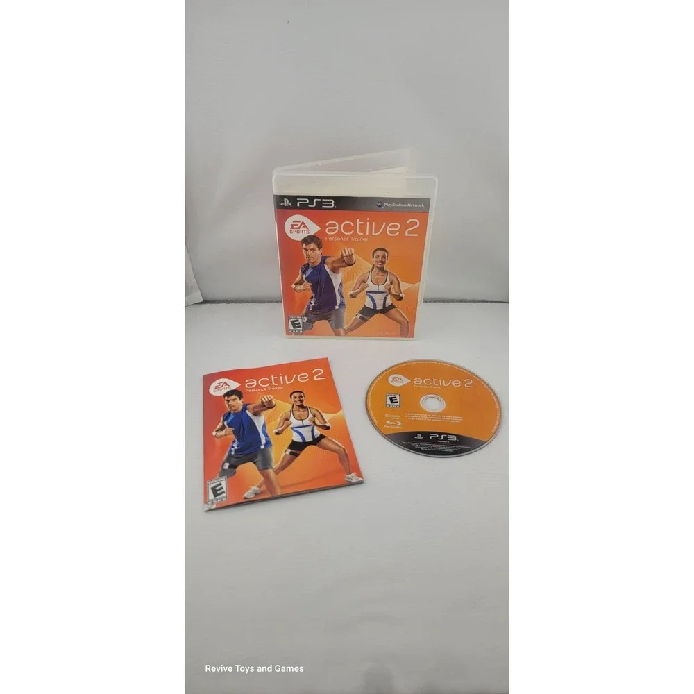 EA Sports Active 2 (Sony PlayStation 3, PS3, 2010)‎ CIB Complete Tested Working